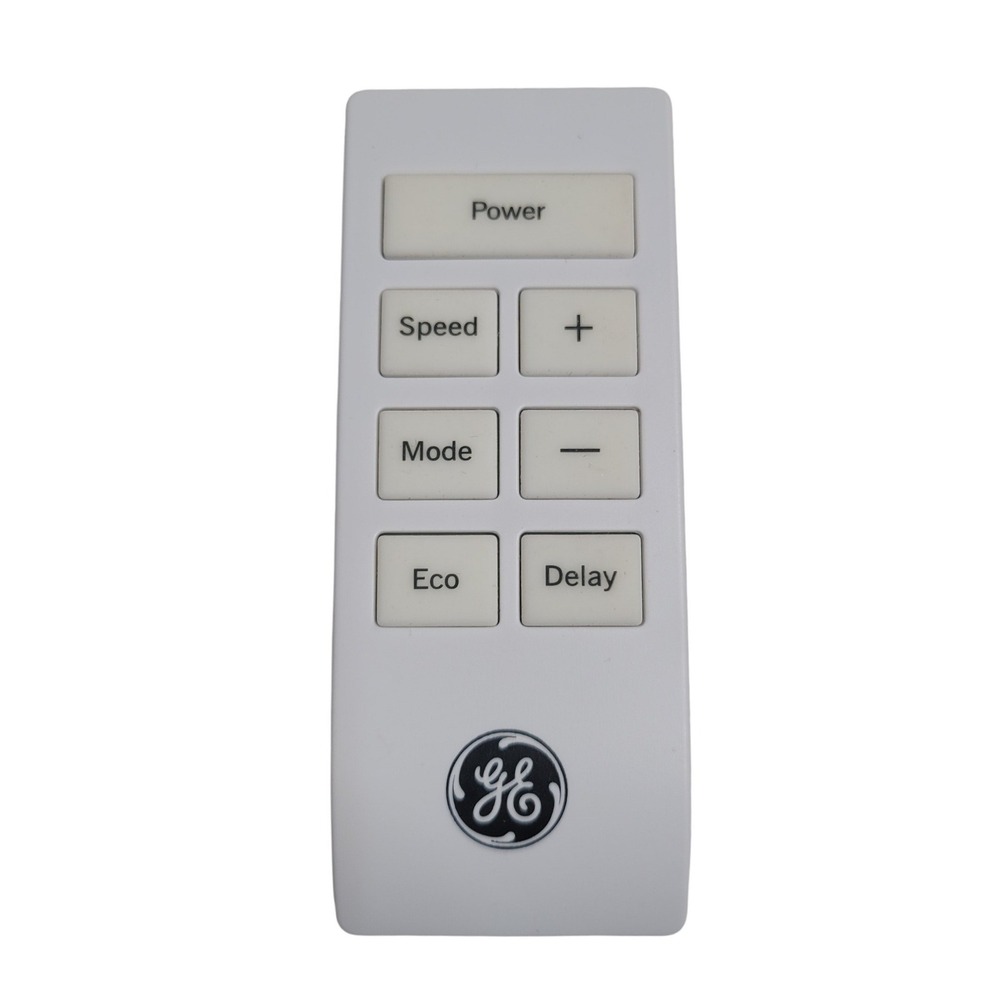 GE Air Conditioner Remote Control White Speed Mode Eco Delay Buttons WJ26X27734